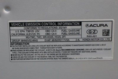 2021 Acura ILX Technology & A-Spec Packages