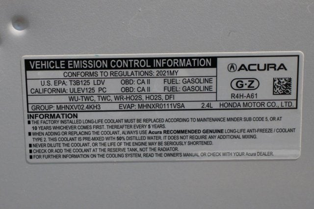 2021 Acura ILX Technology & A-Spec Packages