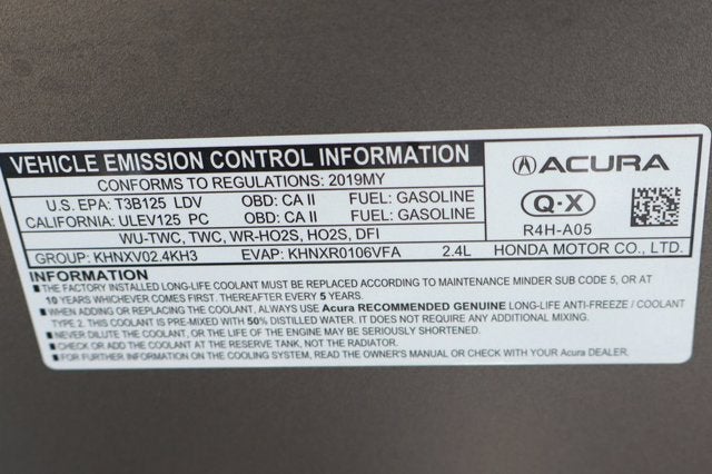 2019 Acura ILX Base