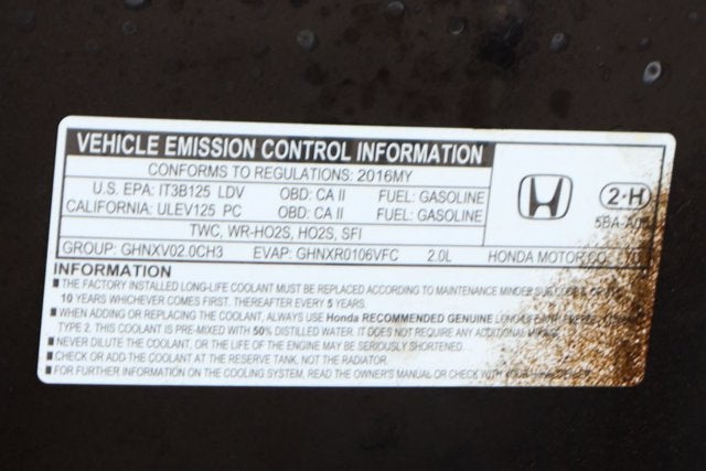 2016 Honda Civic LX