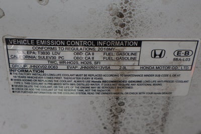 2018 Honda Civic EX