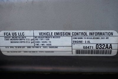 2021 Jeep Wrangler Sport