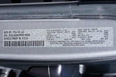 2021 Jeep Wrangler Sport