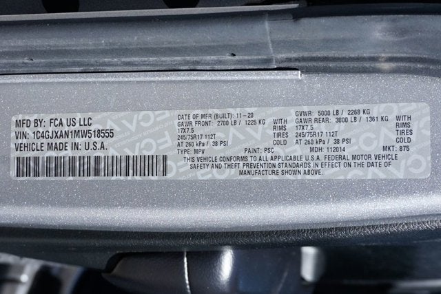 2021 Jeep Wrangler Sport