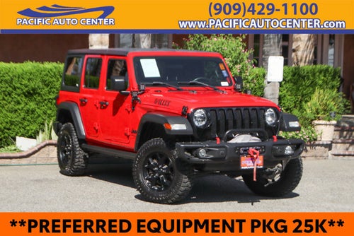 2021 Jeep Wrangler Unlimited Willys