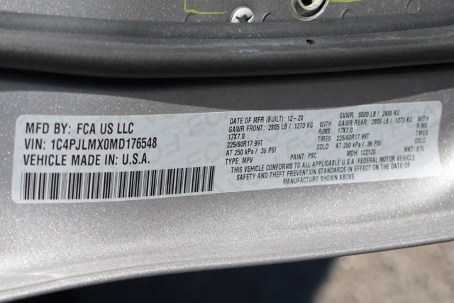 2021 Jeep Cherokee Latitude Lux