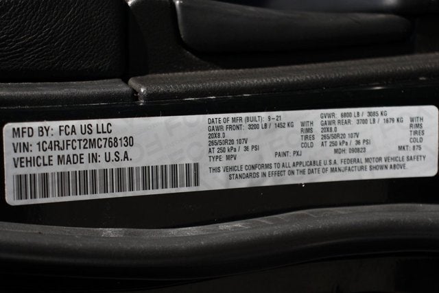 2021 Jeep Grand Cherokee High Altitude