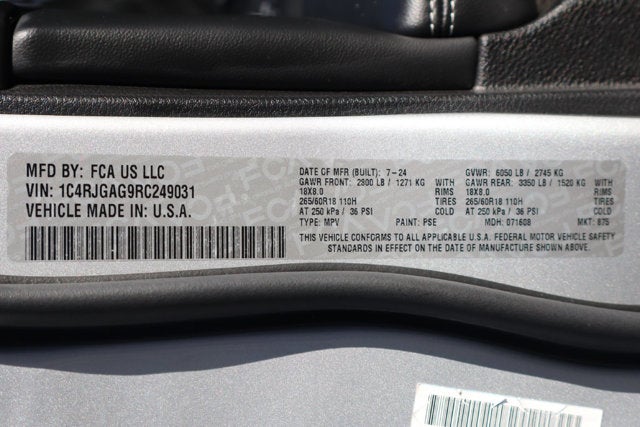 2024 Jeep Grand Cherokee Altitude X