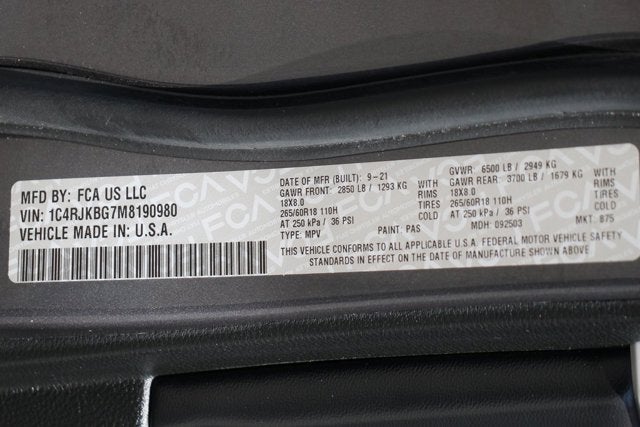 2021 Jeep Grand Cherokee L Limited