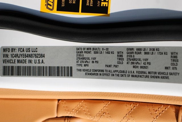 2022 Jeep Grand Cherokee Summit Reserve 4xe