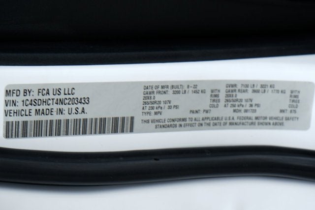 2022 Dodge Durango R/T