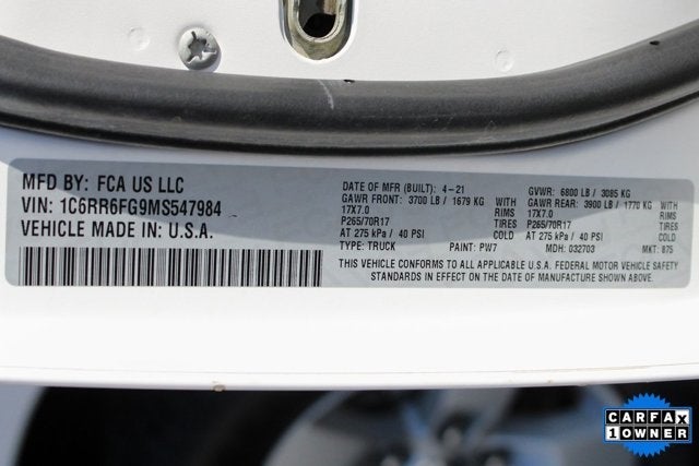 2021 RAM 1500 Classic Tradesman