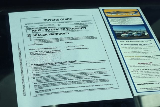 2023 RAM 1500 Classic Tradesman