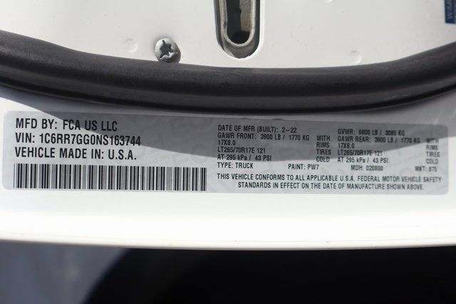 2022 RAM 1500 Classic Warlock