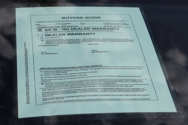 2013 RAM 1500 Laramie