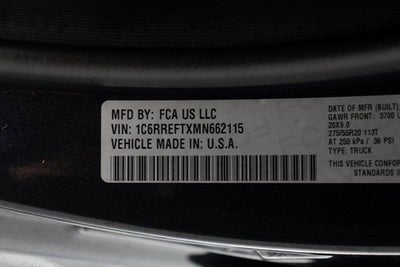 2021 RAM 1500 Big Horn/Lone Star