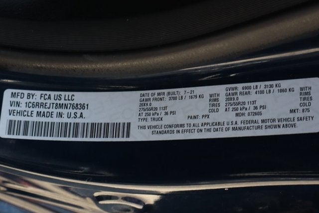 2021 RAM 1500 Laramie