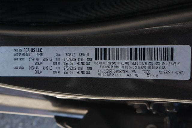 2019 RAM 1500 Big Horn/Lone Star