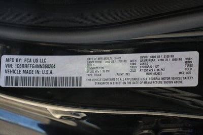 2022 RAM 1500 Big Horn/Lone Star