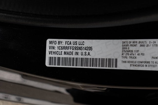 2025 RAM 1500 Big Horn/Lone Star