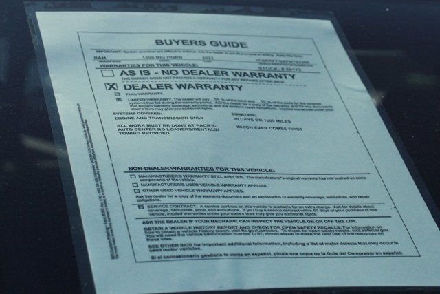 2023 RAM 1500 Big Horn/Lone Star