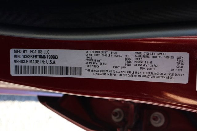 2021 RAM 1500 Big Horn/Lone Star