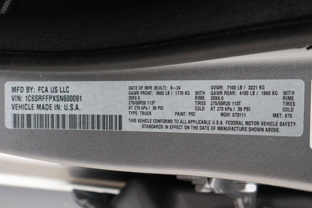 2025 RAM 1500 Big Horn/Lone Star