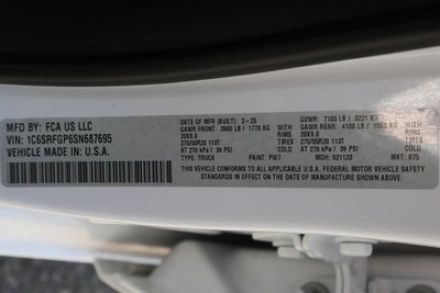 2025 RAM 1500 Tradesman