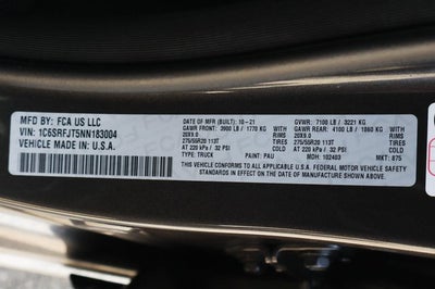 2022 RAM 1500 Laramie