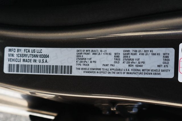 2022 RAM 1500 Laramie