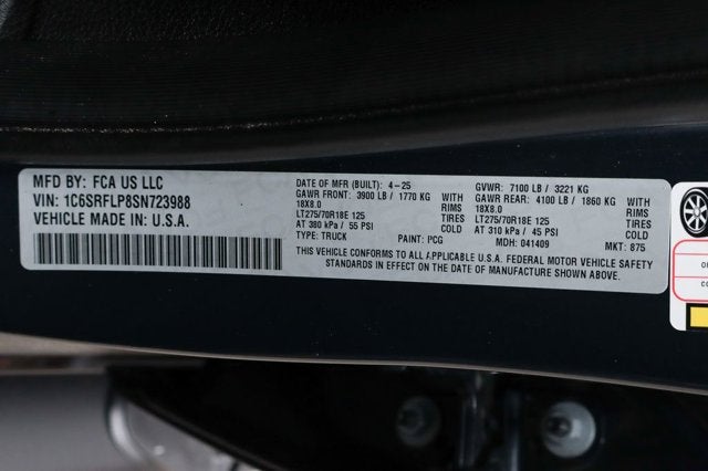 2025 RAM 1500 Rebel