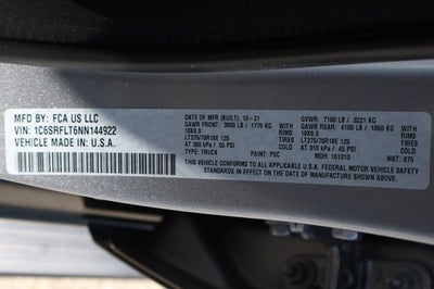 2022 RAM 1500 Rebel