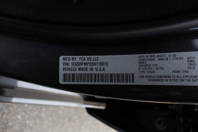 2025 RAM 1500 Big Horn/Lone Star