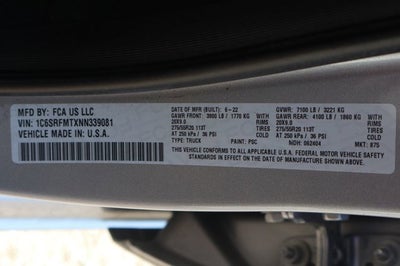 2022 RAM 1500 Big Horn/Lone Star