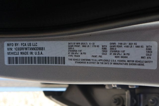 2022 RAM 1500 Big Horn/Lone Star