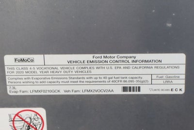 2020 Ford F-59 Commercial Base