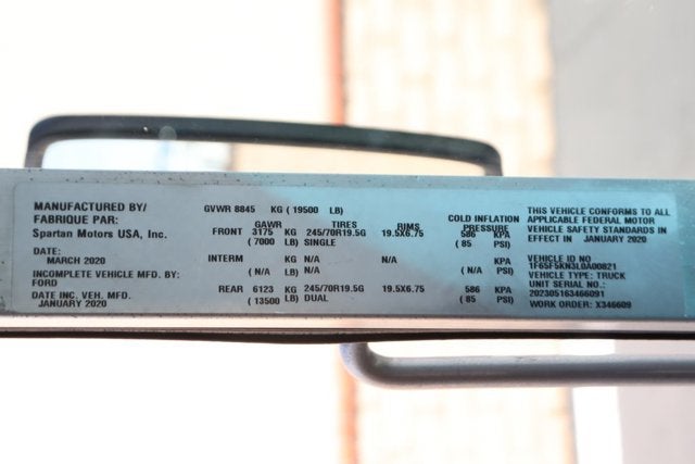 2020 Ford F-59 Commercial Base