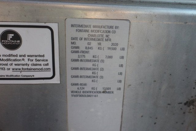 2020 Ford F-59 Commercial Stripped Chassis Base