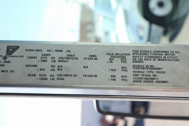 2012 Ford F-59 Commercial Base