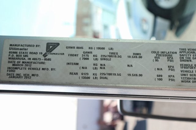 2012 Ford F-59 Commercial Base