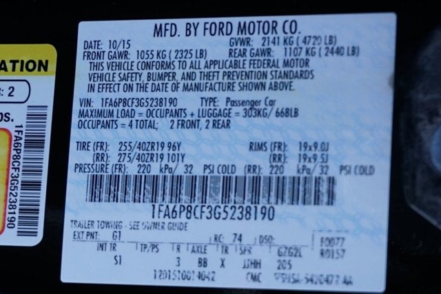 2016 Ford Mustang GT Premium