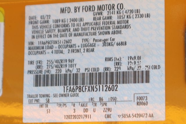 2022 Ford Mustang GT Premium