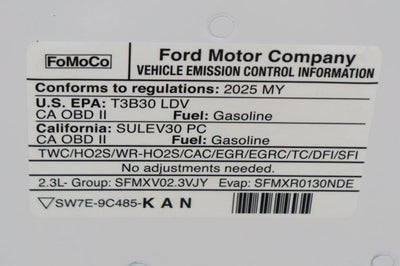 2025 Ford Mustang EcoBoost