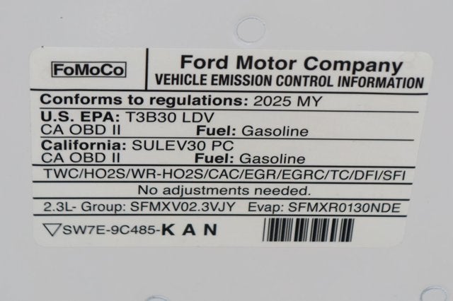 2025 Ford Mustang EcoBoost