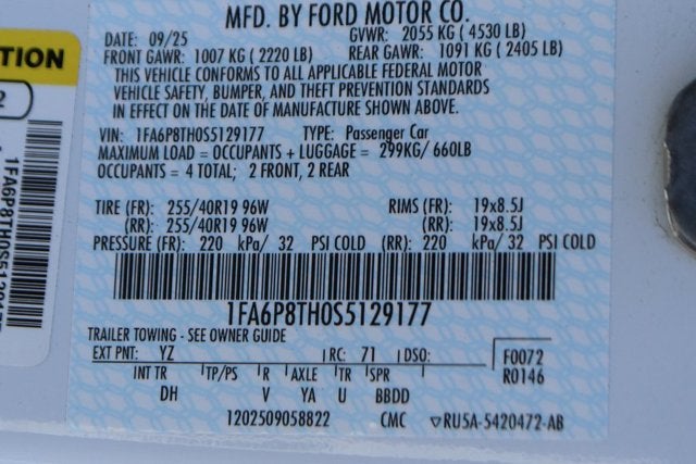 2025 Ford Mustang EcoBoost
