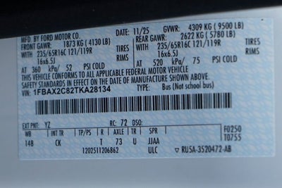 2026 Ford Transit-350 XLT