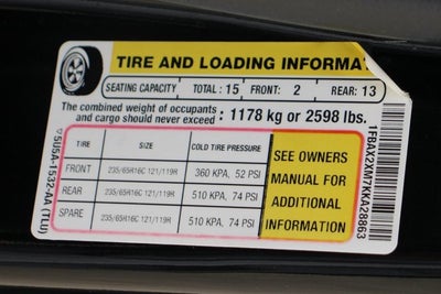 2019 Ford Transit-350 XLT