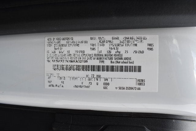 2021 Ford Transit-350 XLT