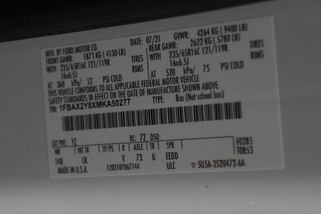 2021 Ford Transit-350 XLT