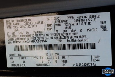 2021 Ford Transit-350 XLT